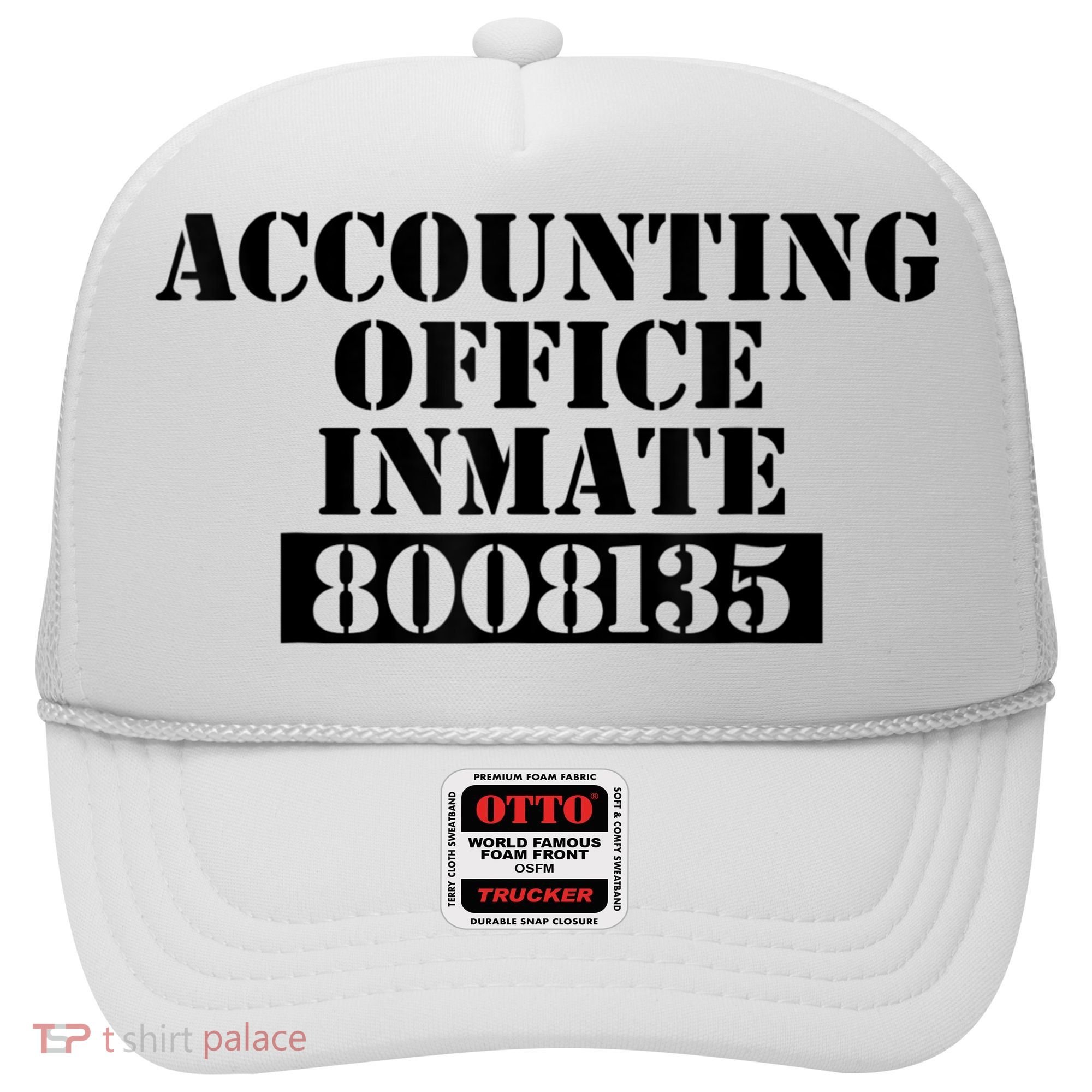 Accountant Costume Accounting Office Inmate Costume Hat