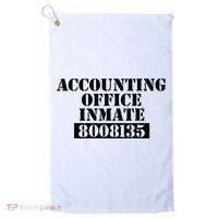 Accountant Costume Accounting Office Inmate Costume Golf Towel thumb 0