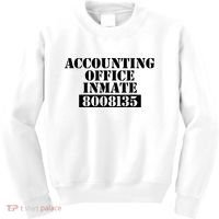Accountant Costume Accounting Office Inmate Costume Kids Sweatshirt thumb 0