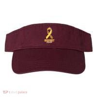Appendix Cancer Awareness Support Squad Ribbon Butterflies Visor thumb 0