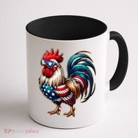 American Chicken Coffee Mug thumb 1