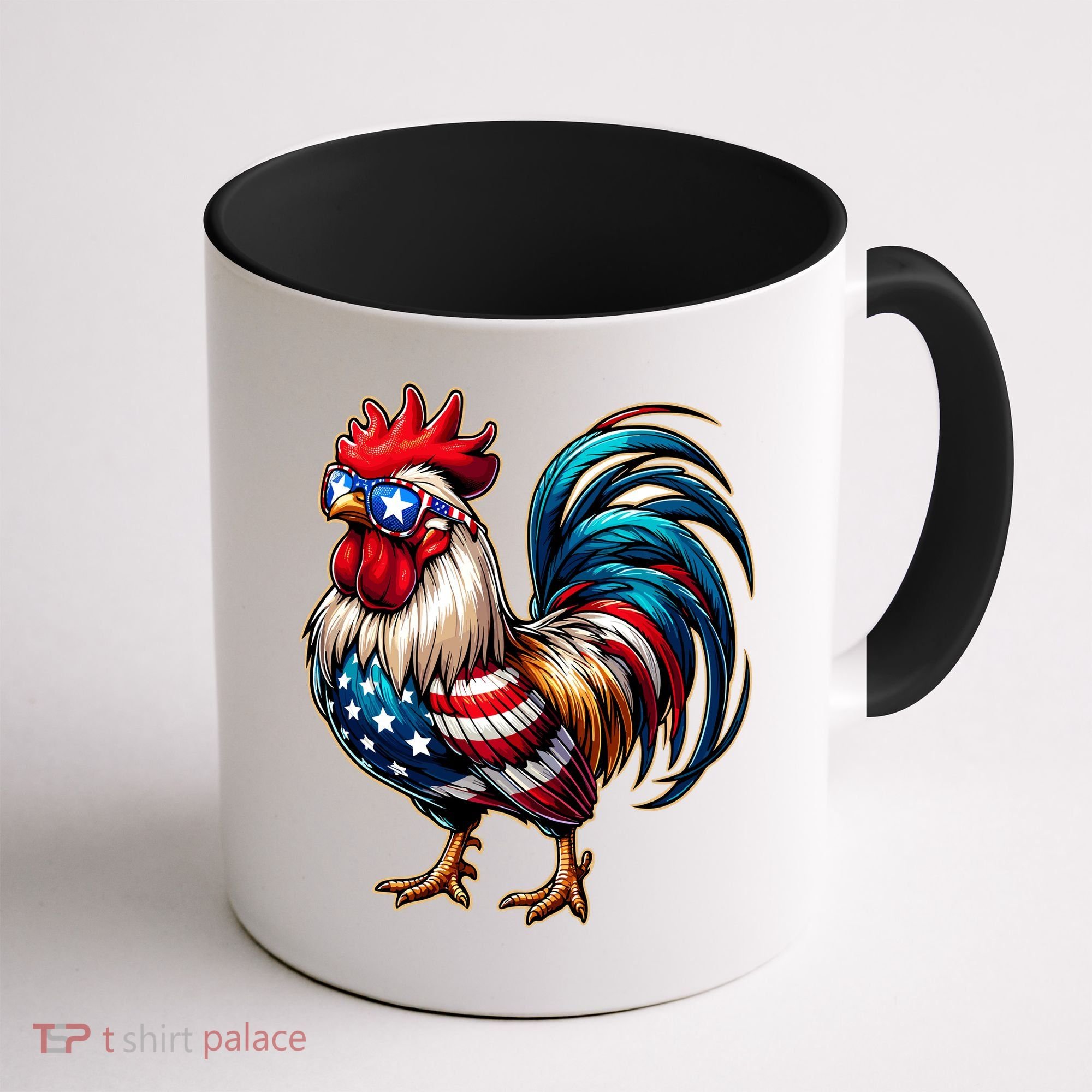 American Chicken Coffee Mug