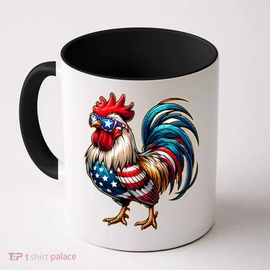 American Chicken Coffee Mug