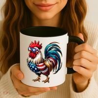 American Chicken Coffee Mug thumb 3