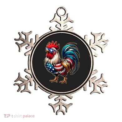 American Chicken Ornament