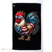 American Chicken Golf Towel thumb 0