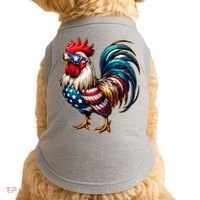 American Chicken Doggie Tank thumb 0