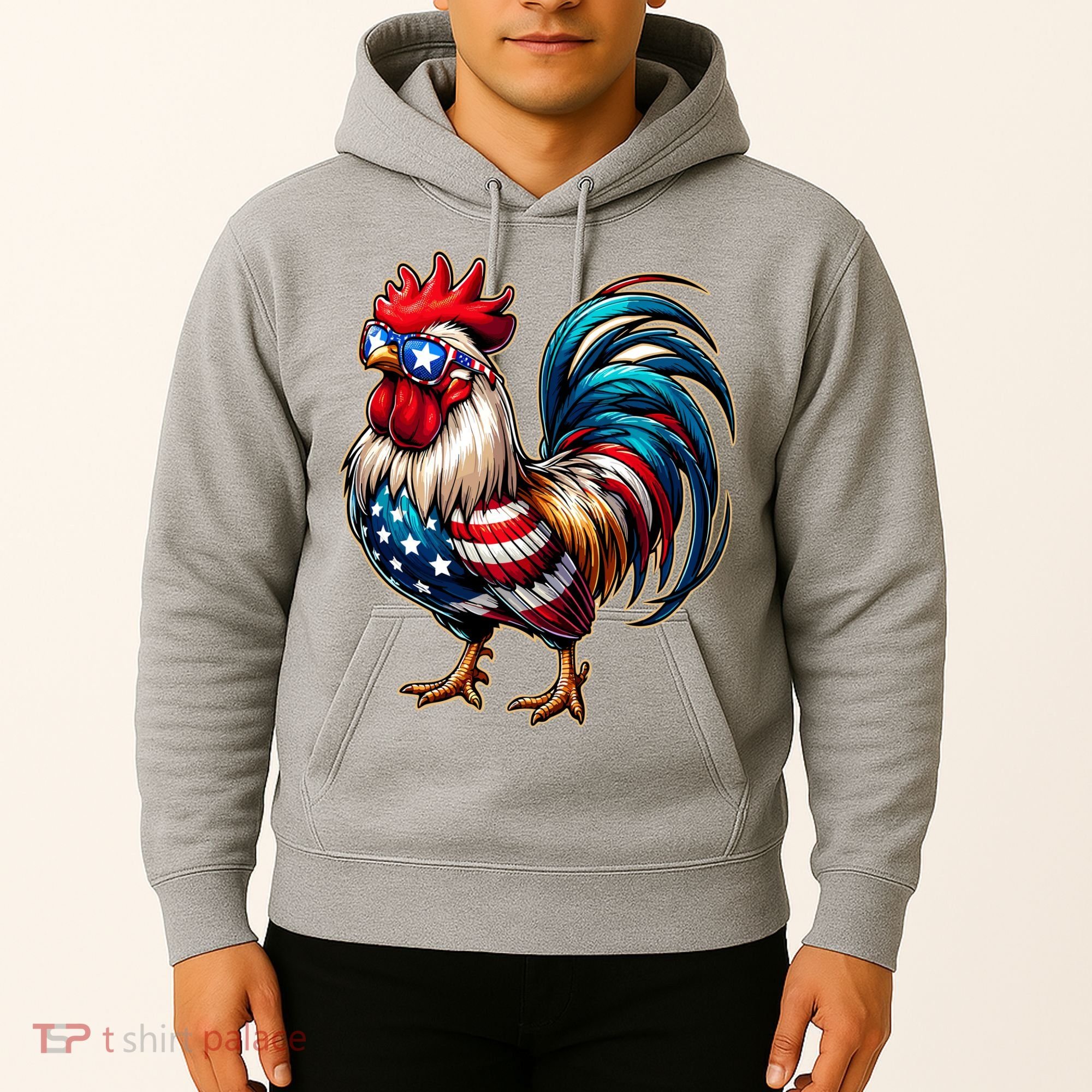 American Chicken Hoodie