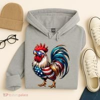 American Chicken Hoodie thumb 4