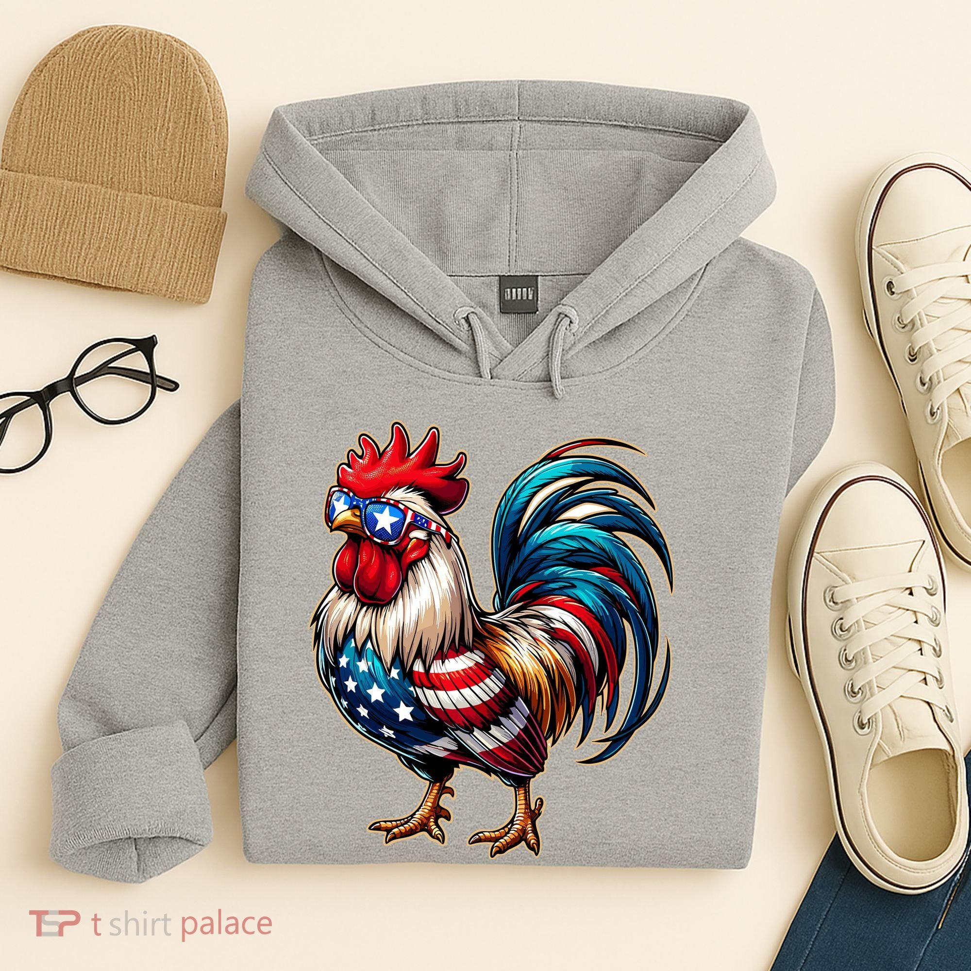 American Chicken Hoodie