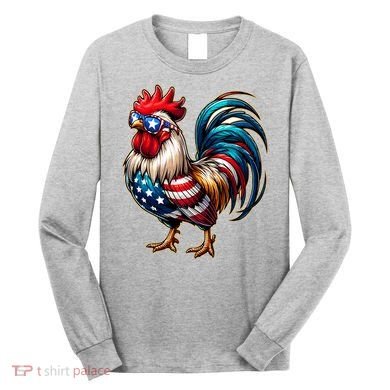 American Chicken Long Sleeve Shirt