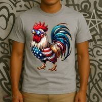 American Chicken T-Shirt thumb 3