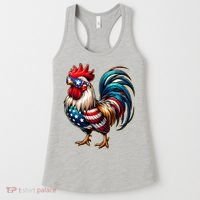 American Chicken Women's Tank Top thumb 0