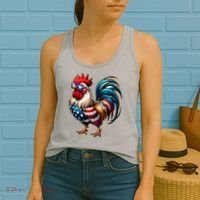 American Chicken Women's Tank Top thumb 2