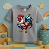American Chicken Toddler T-Shirt thumb 3