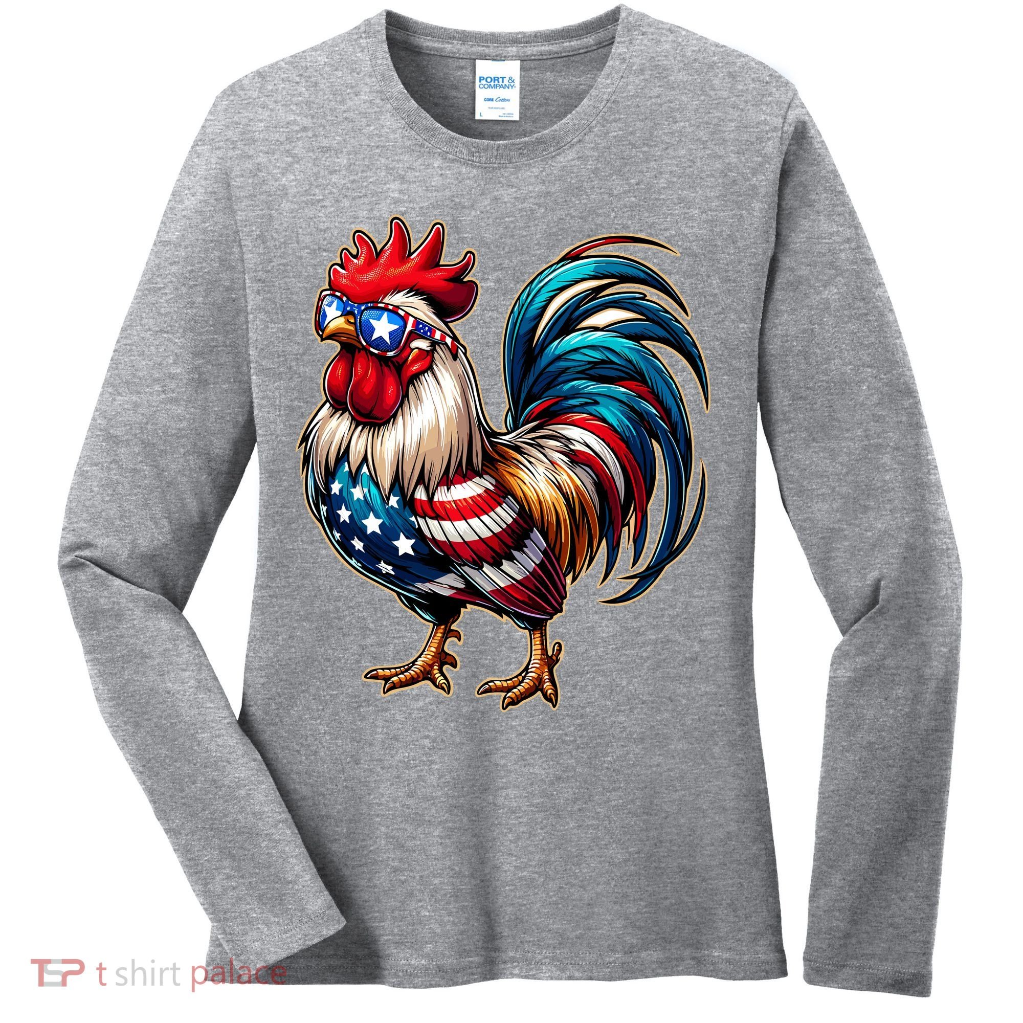 American Chicken Women's Long Sleeve Shirt