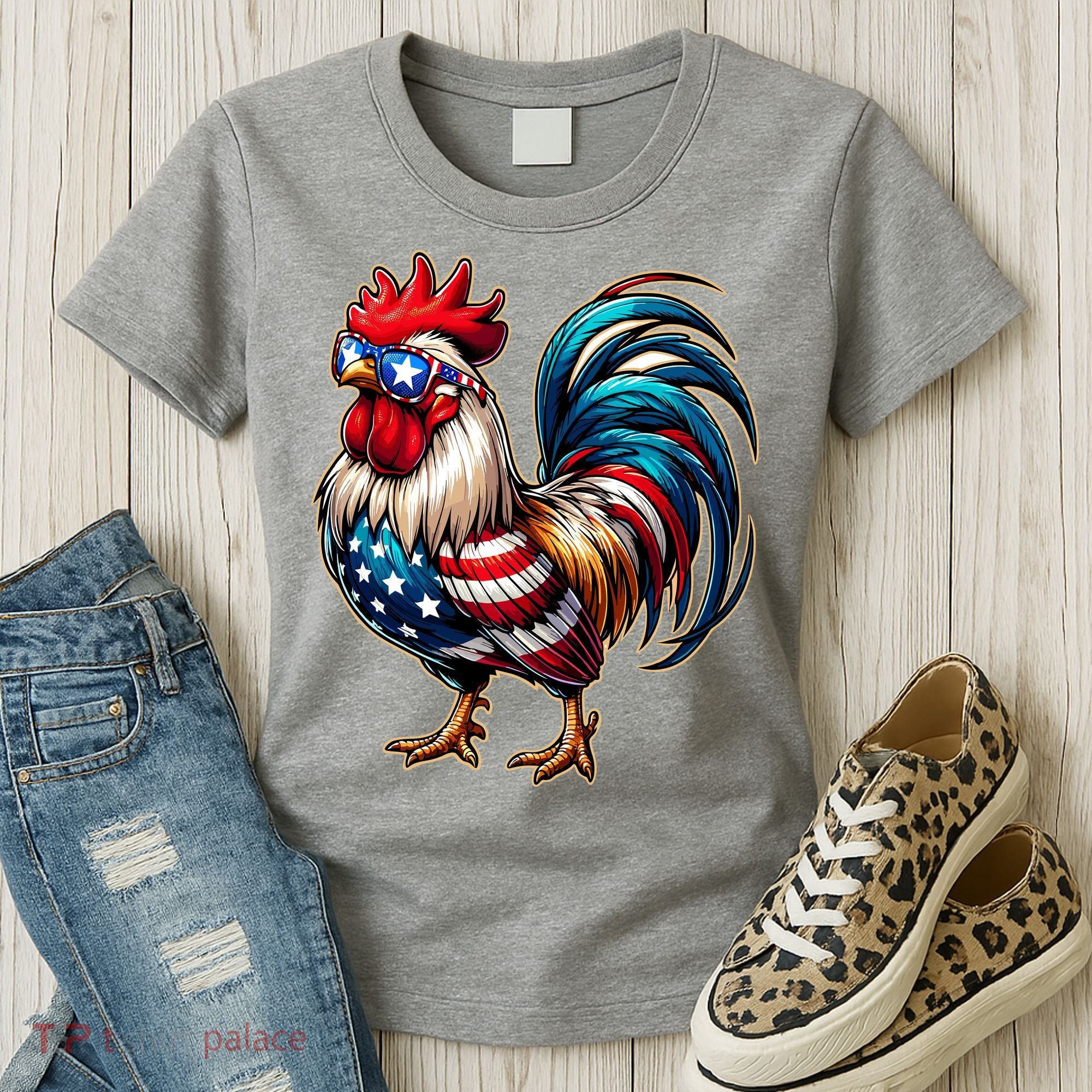 American Chicken Women's T-Shirt