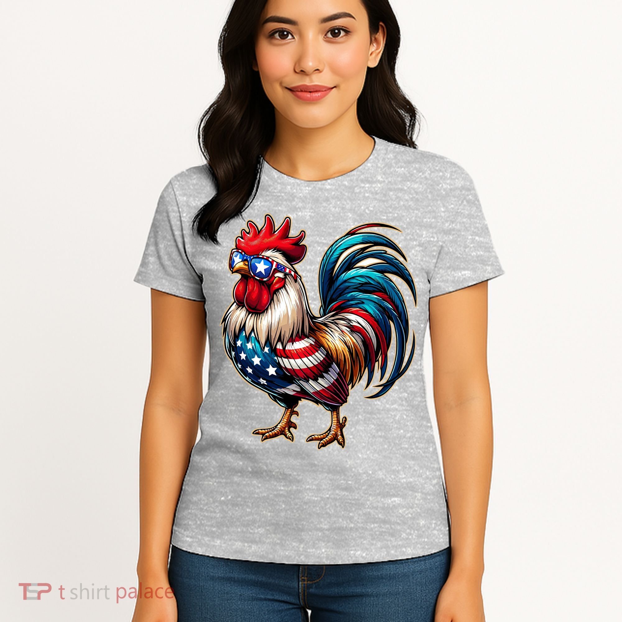 American Chicken Women's T-Shirt