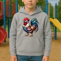 American Chicken Kids Hoodie thumb 2
