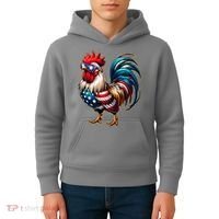 American Chicken Kids Hoodie thumb 4