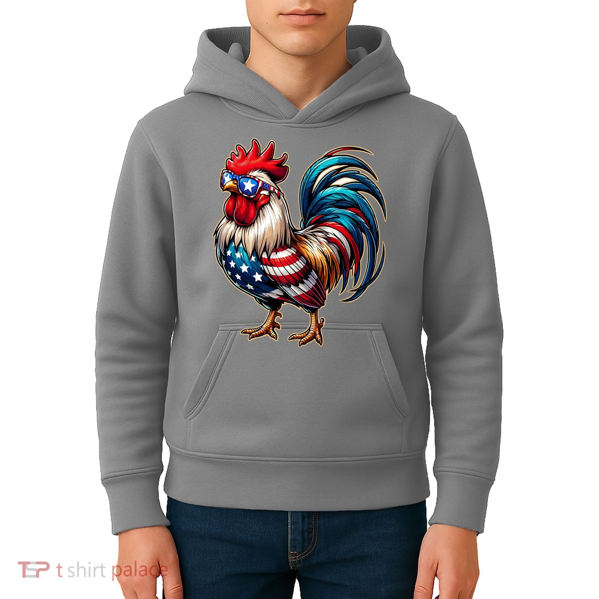 American Chicken Kids Hoodie
