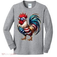 American Chicken Kids Long Sleeve Shirt thumb 0
