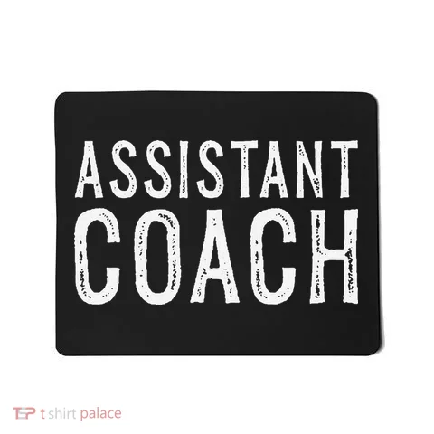 Assistant Coach Mousepad in the selected color
