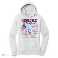 Axolotl Cute Axolotls Of The World Kawaii Women's Hoodie thumb 0