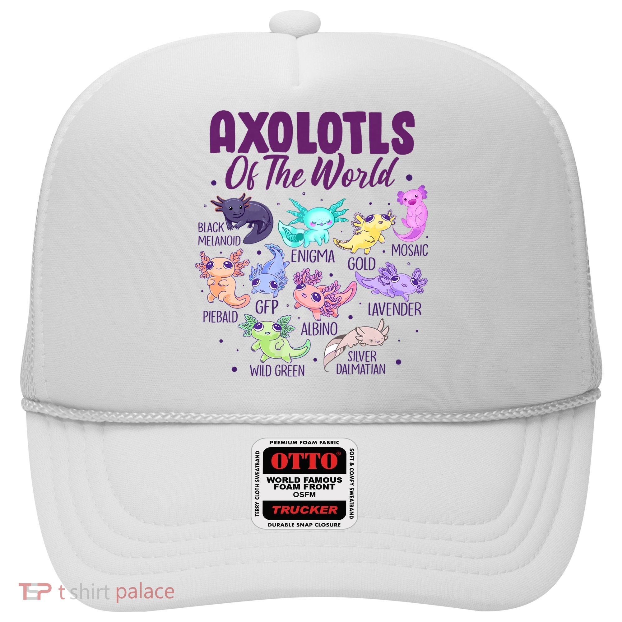 Axolotl Cute Axolotls Of The World Kawaii Hat