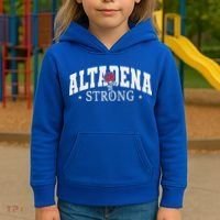 Altadena California Altadena Strong Kids Hoodie thumb 3