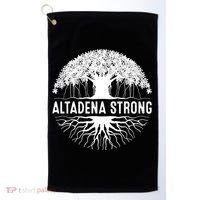 Altadena California Golf Towel thumb 0