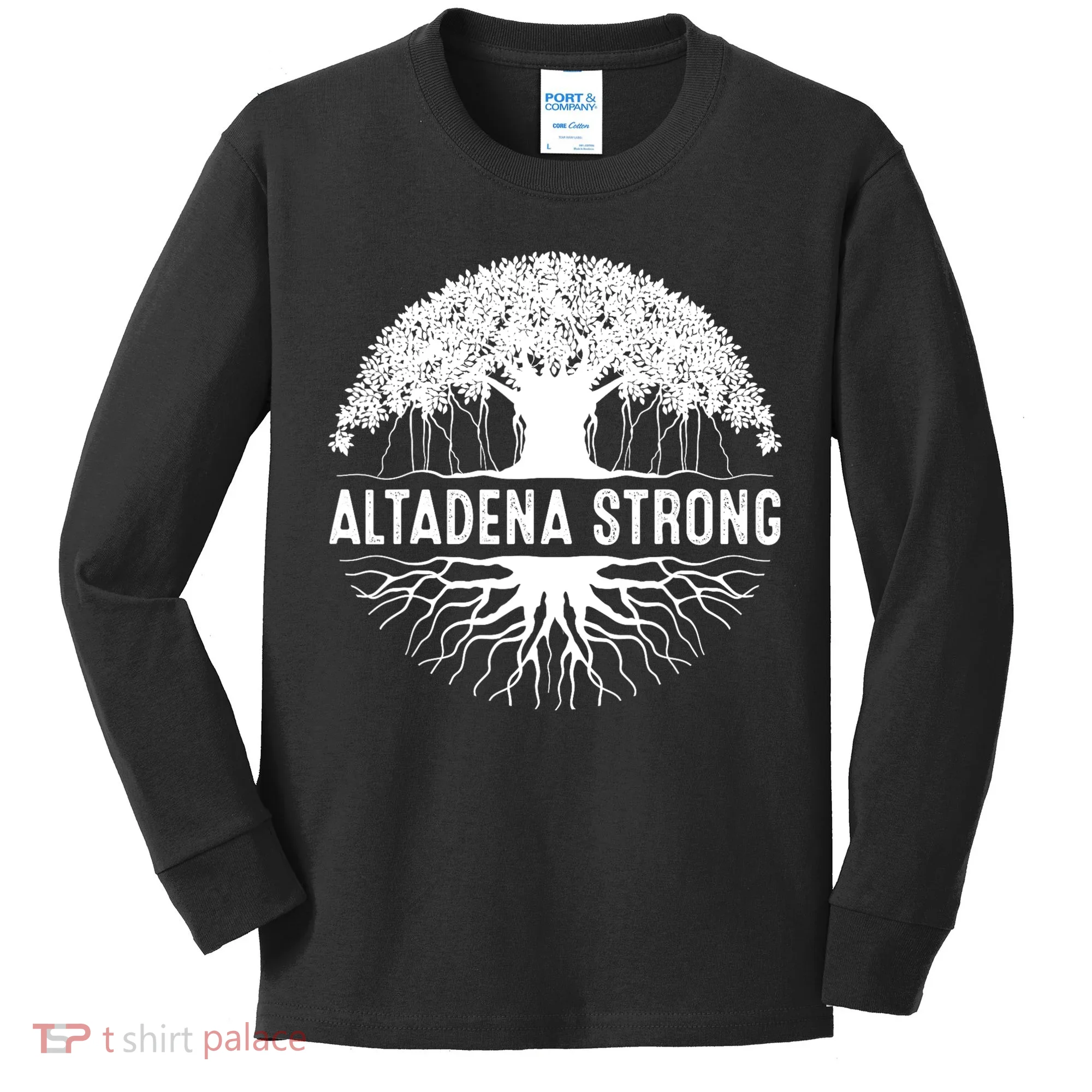 Altadena California Kids Long Sleeve Shirt
