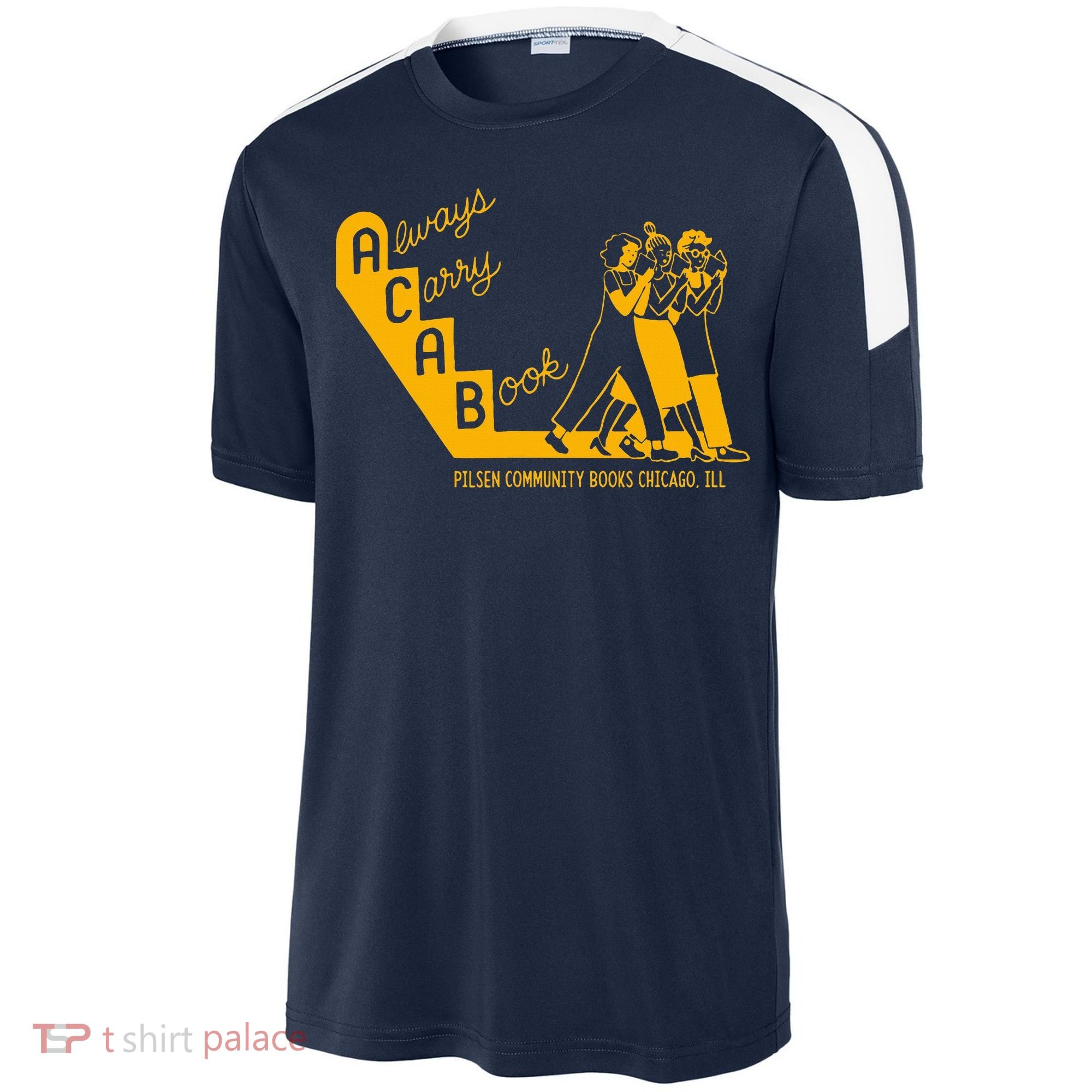 Always Carry A Book Pilsen Community Books Chicago Sport-Tek Competitor United Soccer Jersey