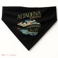 Altadena California USA-Made Doggie Bandana thumb 0