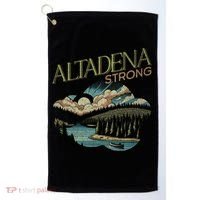 Altadena California Golf Towel thumb 0