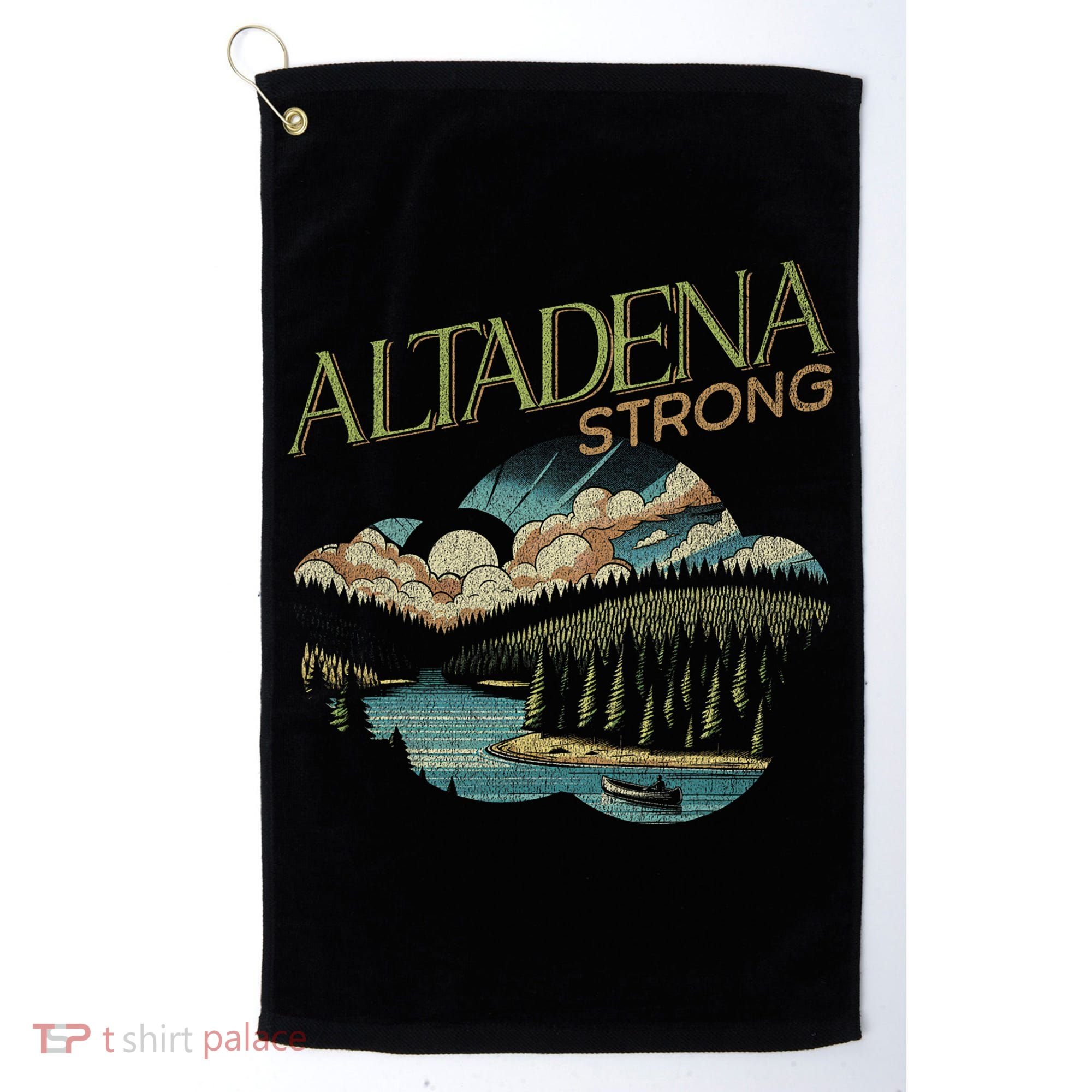Altadena California Golf Towel