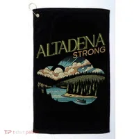 Altadena California Golf Towel thumb 0