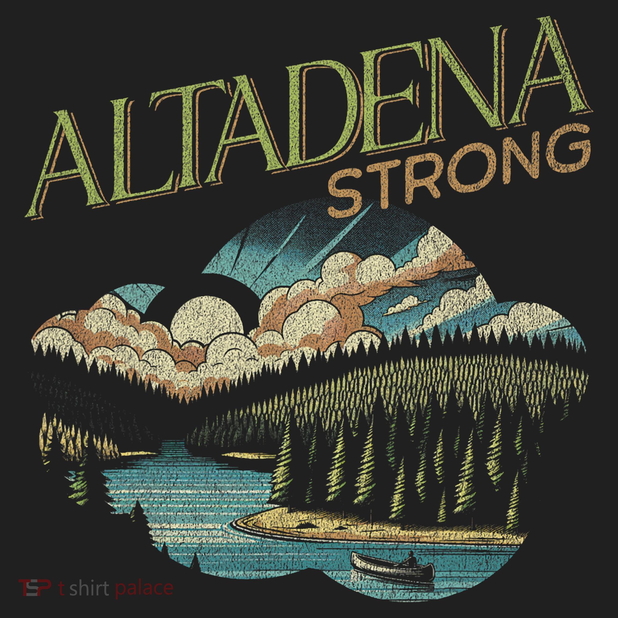 Altadena California Golf Towel
