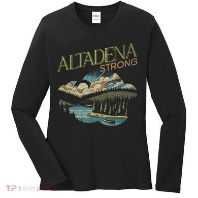 Altadena California Women's Long Sleeve Shirt