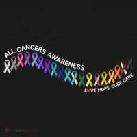 All Cancers Awareness All Cancer Matters Cancer Ribbons Gift Women's Hoodie thumb 2