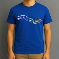 All Cancers Awareness All Cancer Matters Cancer Ribbons Gift T-Shirt thumb 3