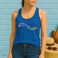 All Cancers Awareness All Cancer Matters Cancer Ribbons Gift Women's Tank Top thumb 2