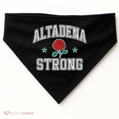 Altadena California Altadena Strong USA-Made Doggie Bandana