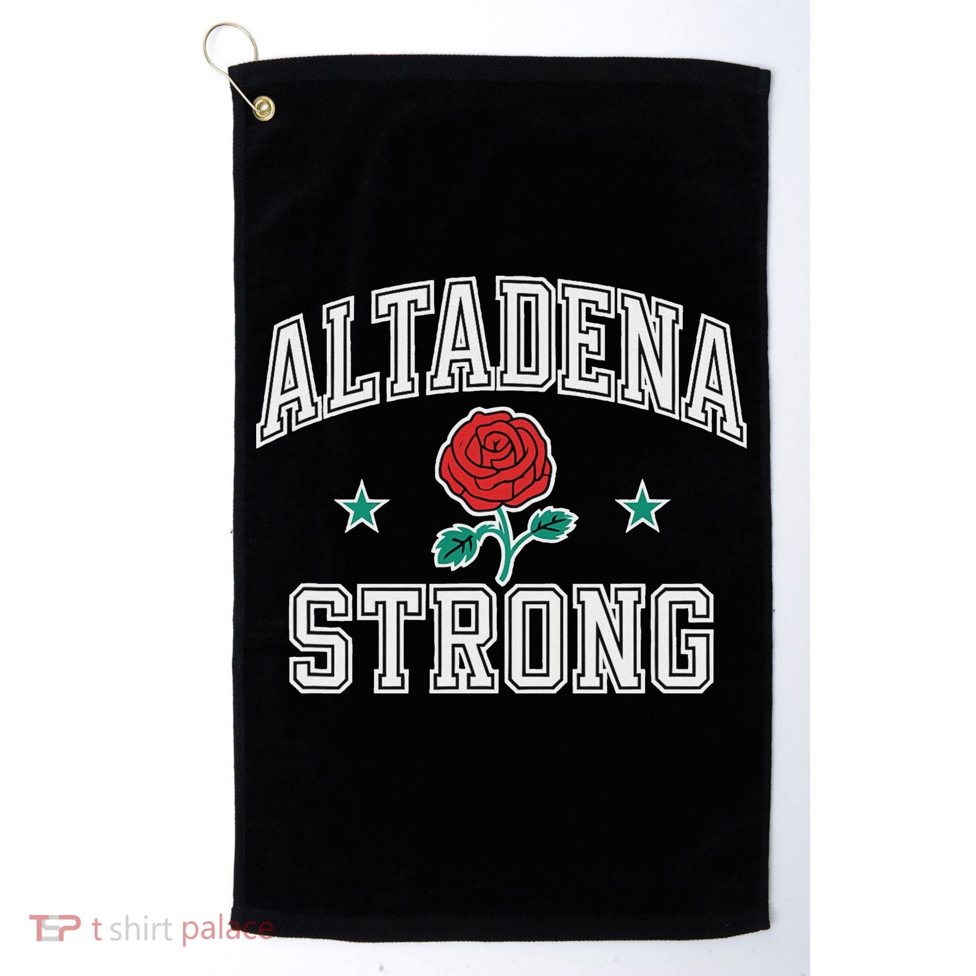 Altadena California Altadena Strong Golf Towel