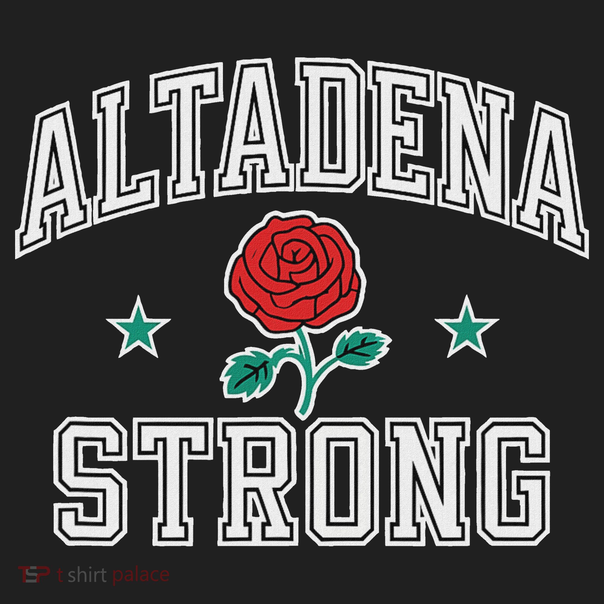 Altadena California Altadena Strong Golf Towel