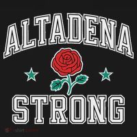 Altadena California Altadena Strong Women's Long Sleeve Shirt thumb 2