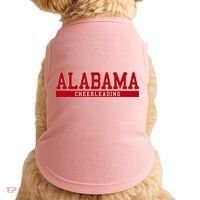 Alabama Cheerleading Doggie Tank thumb 0