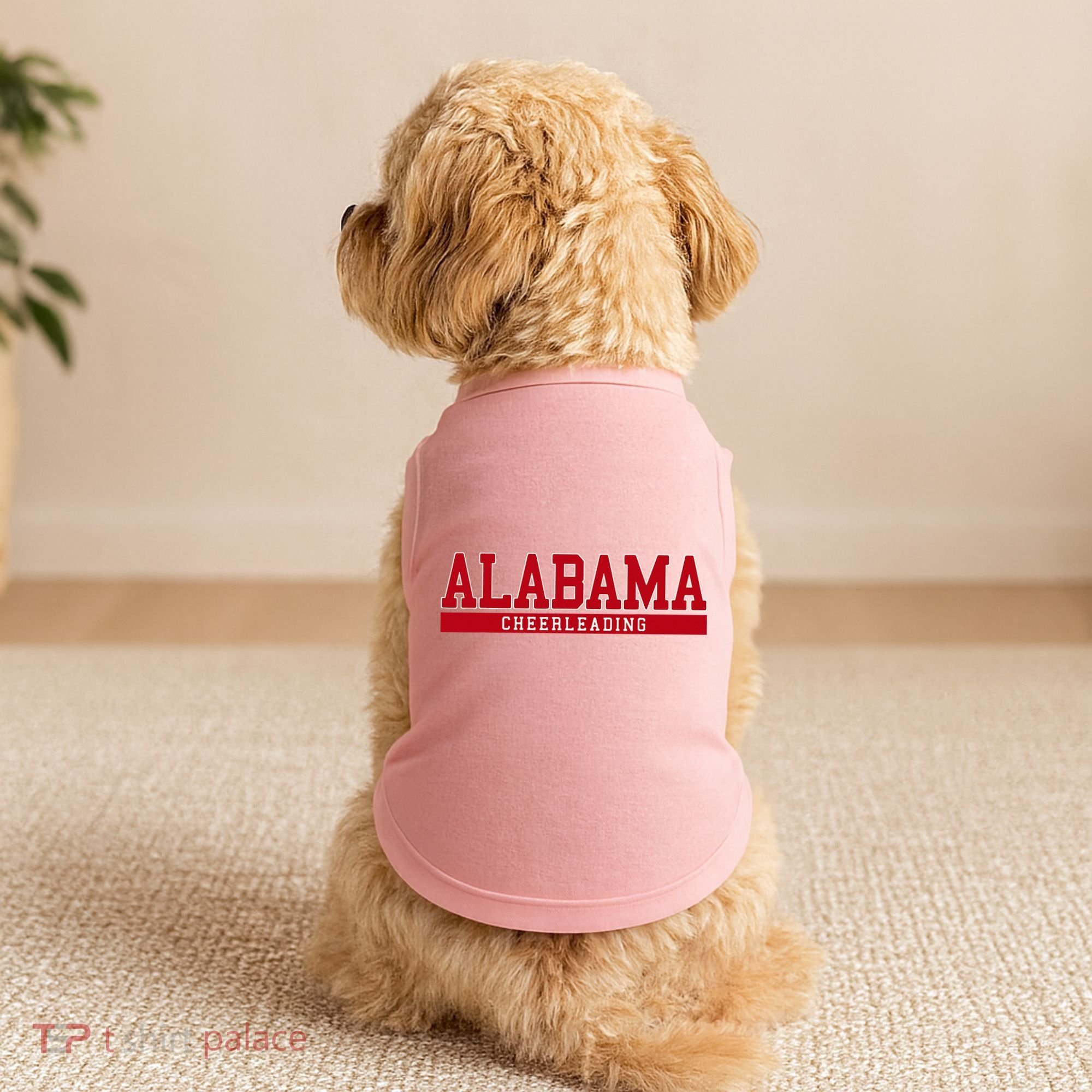 Alabama Cheerleading Doggie Tank