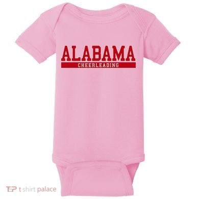 Alabama Cheerleading Baby Bodysuit