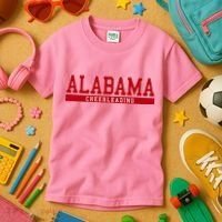 Alabama Cheerleading Kids T-Shirt thumb 3